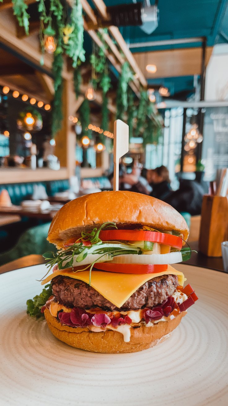 The evolution of burgers in Amsterdam